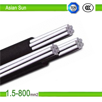 Manufacture Direct Sale 0.6/1kv Aluminiun Core XLPE Insulated ABC Cable